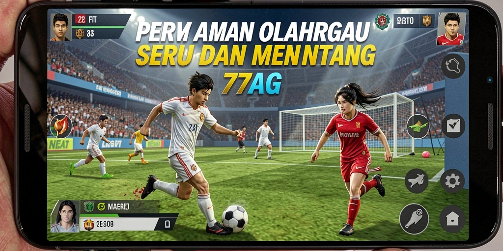 Tampilan menarik dari gameplay olahraga 77AG dengan aksi seru.