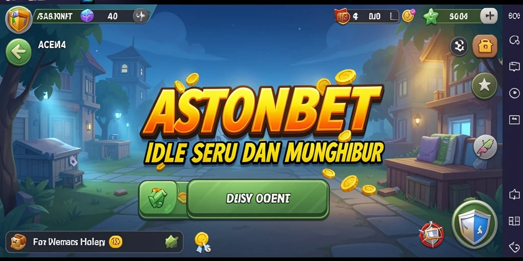 Tampilan menarik dari gameplay Idle ASTONBET yang menghibur.