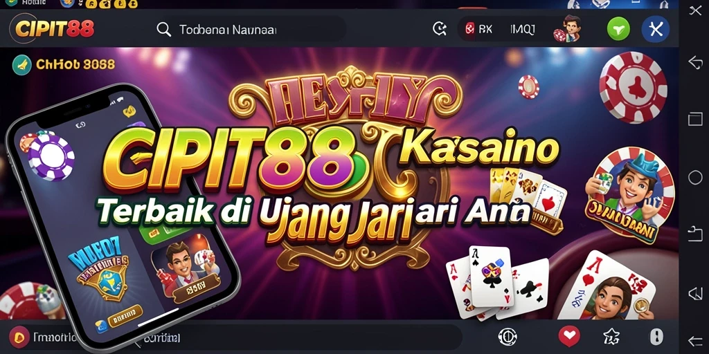 Tampilan grafis yang menawan dari permainan Kasino di CIPIT88.