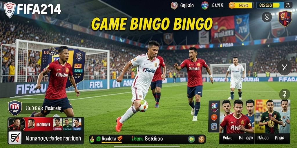 Screenshot gameplay FIFA234 yang menampilkan pengalaman bermain Bingo yang seru.