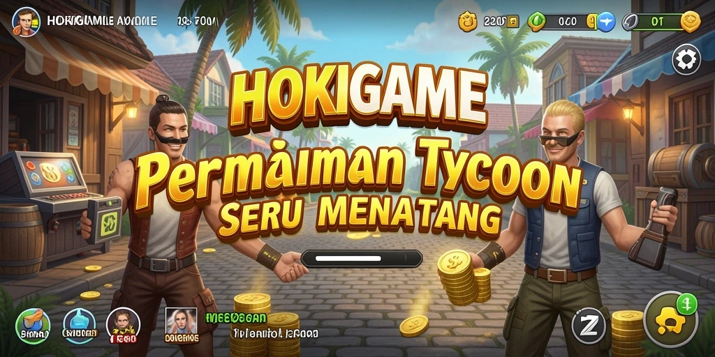 Tampilan gameplay HOKIGAME yang seru dan mengasyikkan.