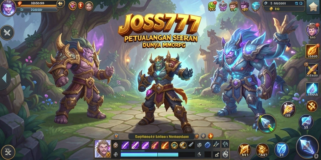Tampilan gameplay JOSS777 yang menawan dan menarik.