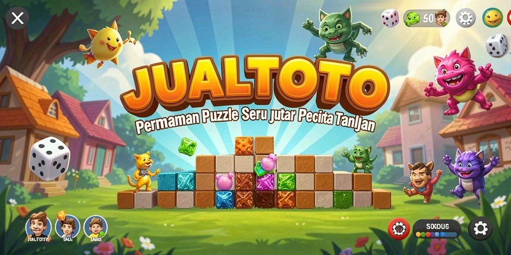 Tampilan gameplay JUALTOTO yang menantang dan seru.