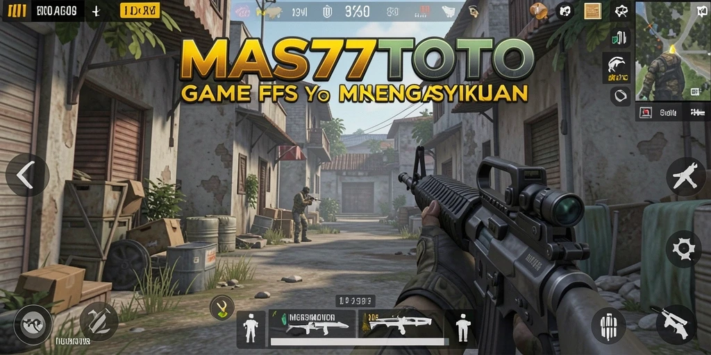 Gameplay mendebarkan dalam pertempuran FPS MAS77TOTO.