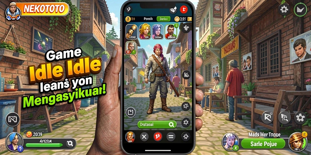 Tampilan gameplay <strong>NEKOTOTO</strong> yang menarik dan penuh warna.