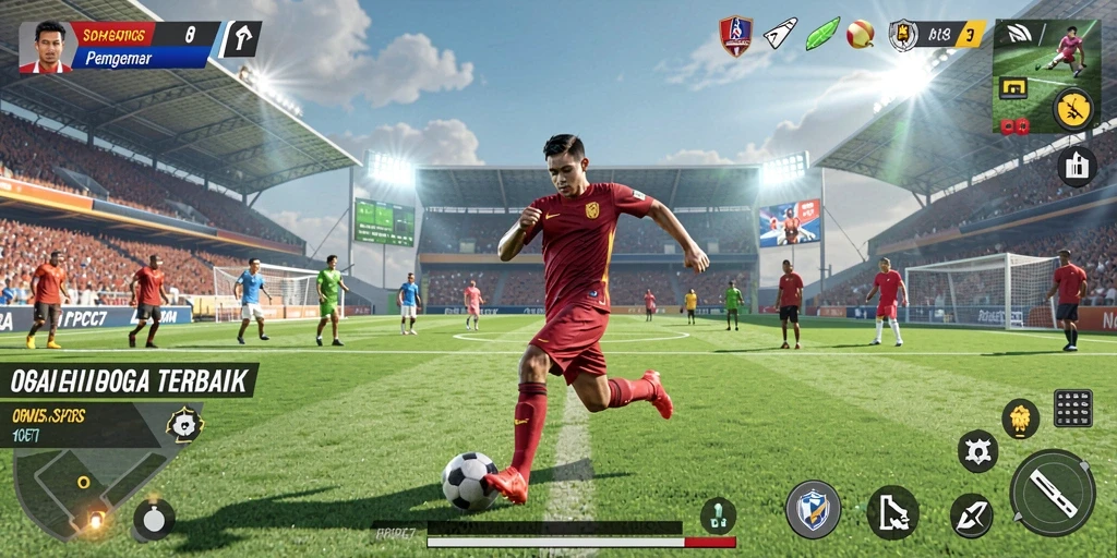 Tampilan gameplay PCPC7 yang seru dan menegangkan.